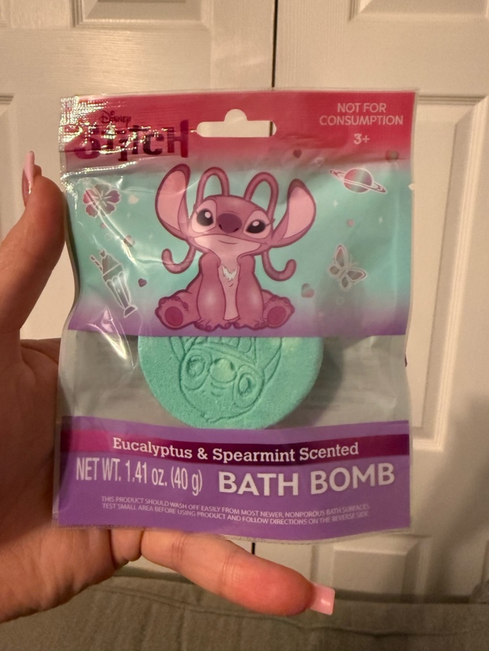 Stitch bath bomb